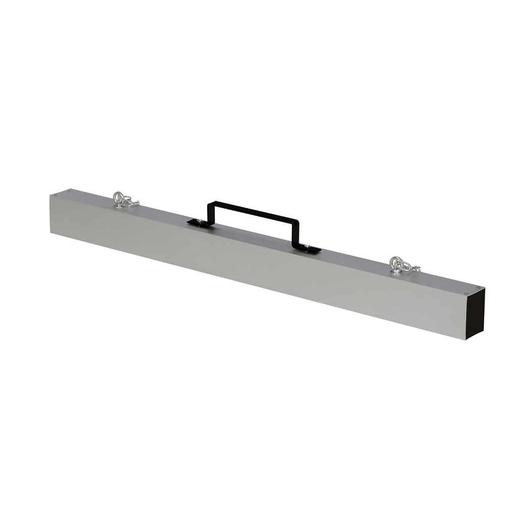 Vestil MS-48 Heavy Duty Hanging Magnetic Sweepers 3-1/16 in. x 48 in. x 6-3/4 in. 55 Lb. Capacity Silver