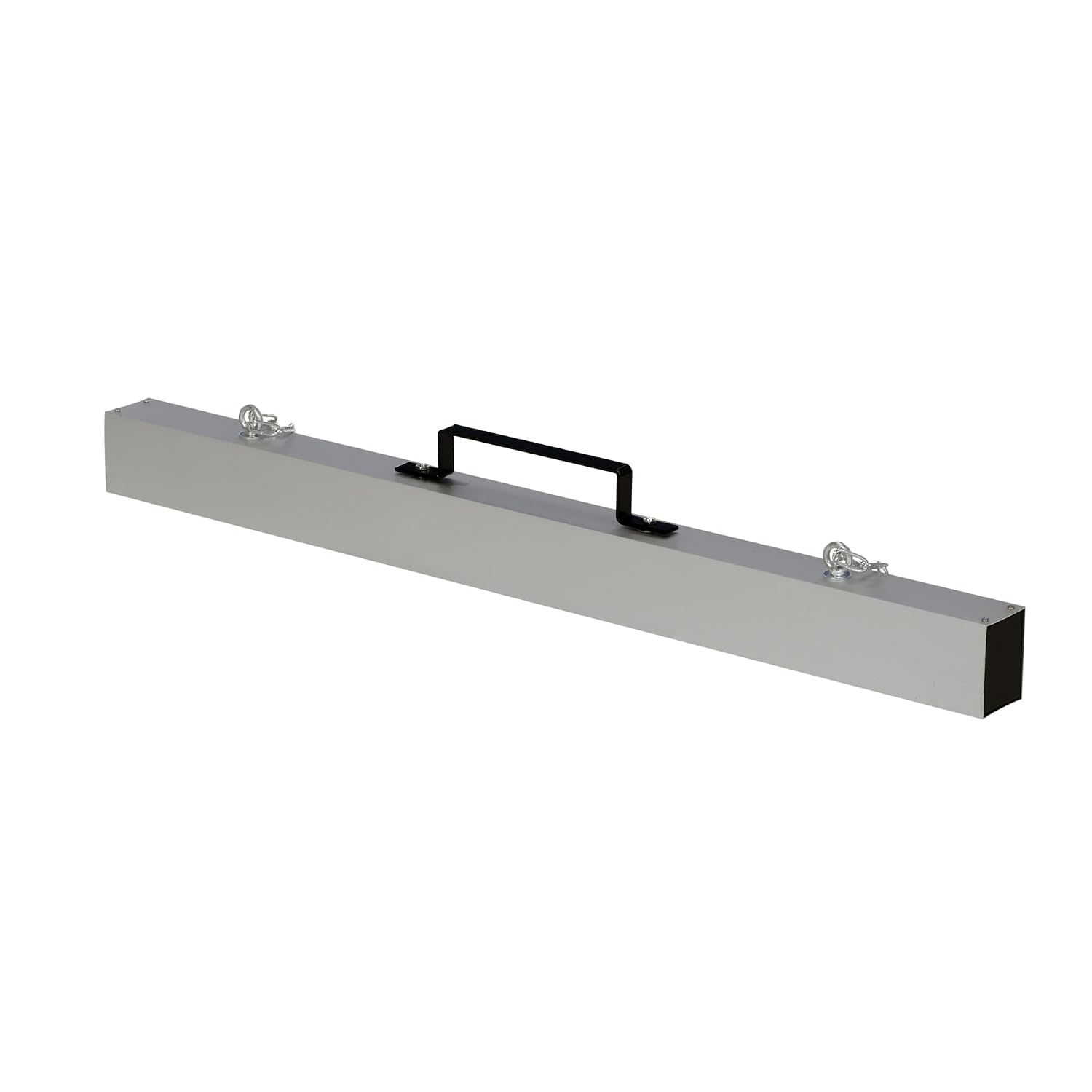 Vestil MS-48 Heavy Duty Hanging Magnetic Sweepers 3-1/16 in. x 48 in. x 6-3/4 in. 55 Lb. Capacity Silver