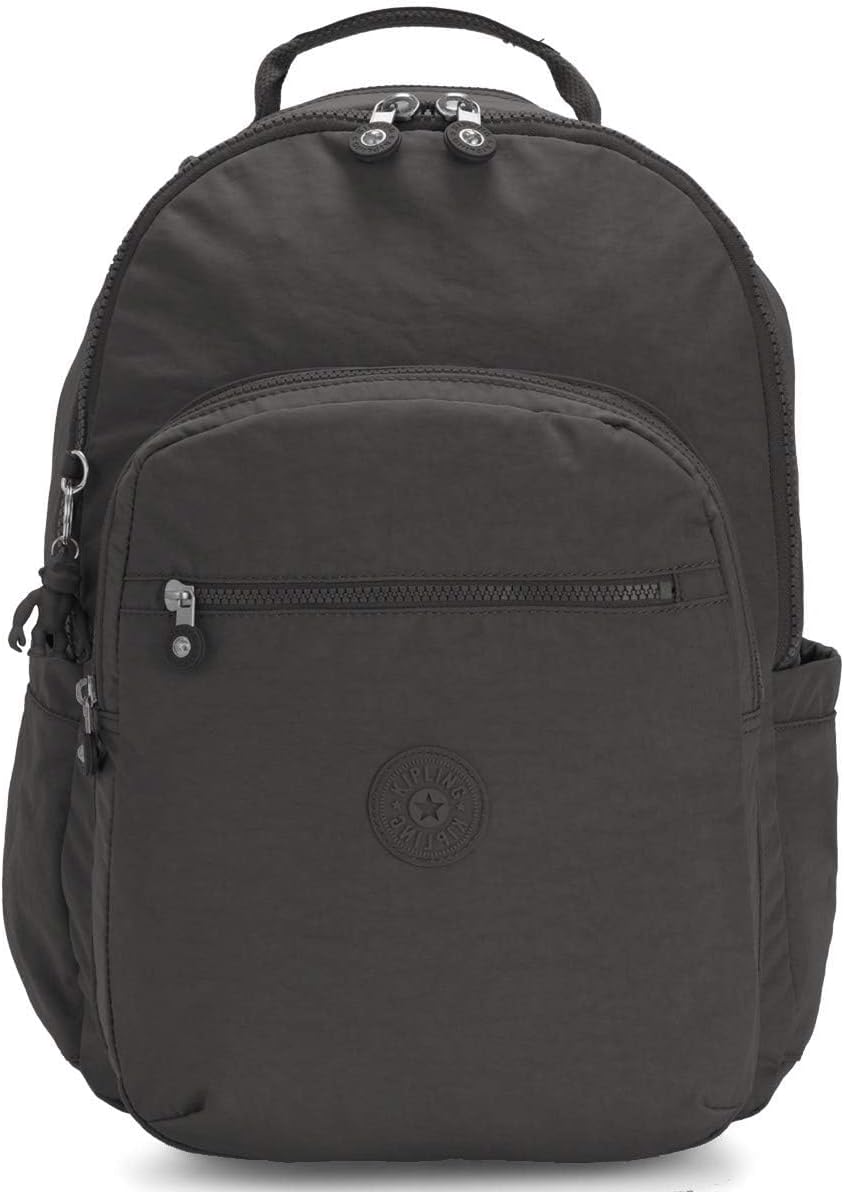 Kipling Women's Seoul 15' Laptop Backpack, Durable, Roomy with Padded Shoulder Straps, Built-In Protective Sleeve