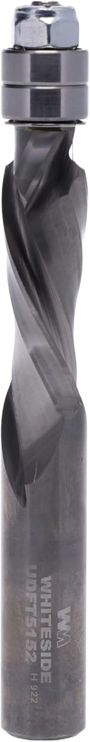 Whiteside Router Bits UDFT5152 Flush Trim Spiral Bit with Up/Down 1/2-Inch Cutting Diameter and 1-1/2-Inch Cutting Length