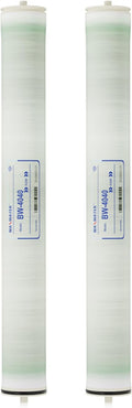 Max Water Brackish Water RO Membrane Element-BW-4040 2400 GPD, Commercial Reverse Osmosis size 4' x 40' good for Industrial, Municipal, Waste Water Re-Use, Car Wash, Whole House etc. (Pack of 2)