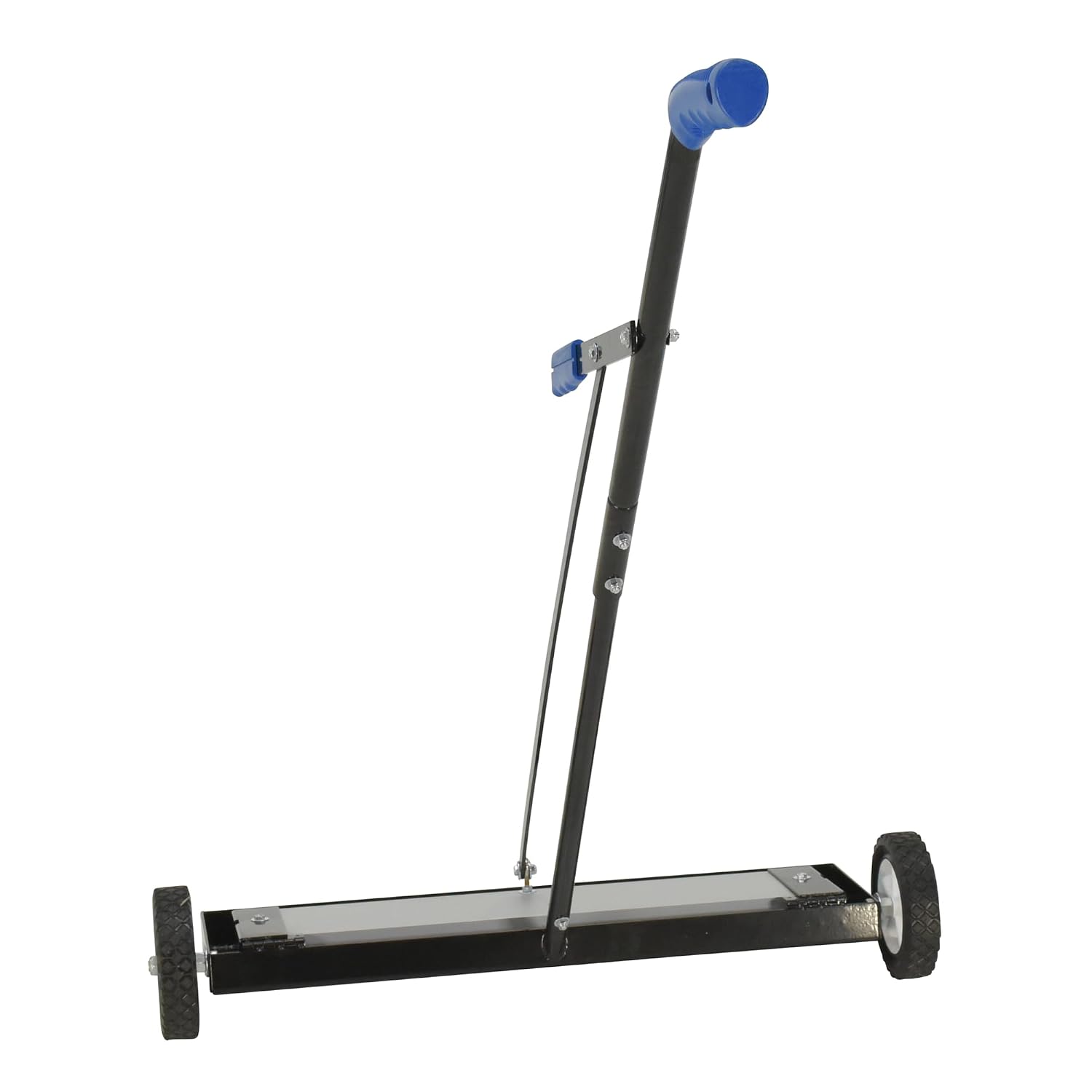 Vestil MPSR-24-B Magnetic Push Sweeper with Bended Handle 38 in. x 39 in. x 41 in. 50 Lb. Capacity Black