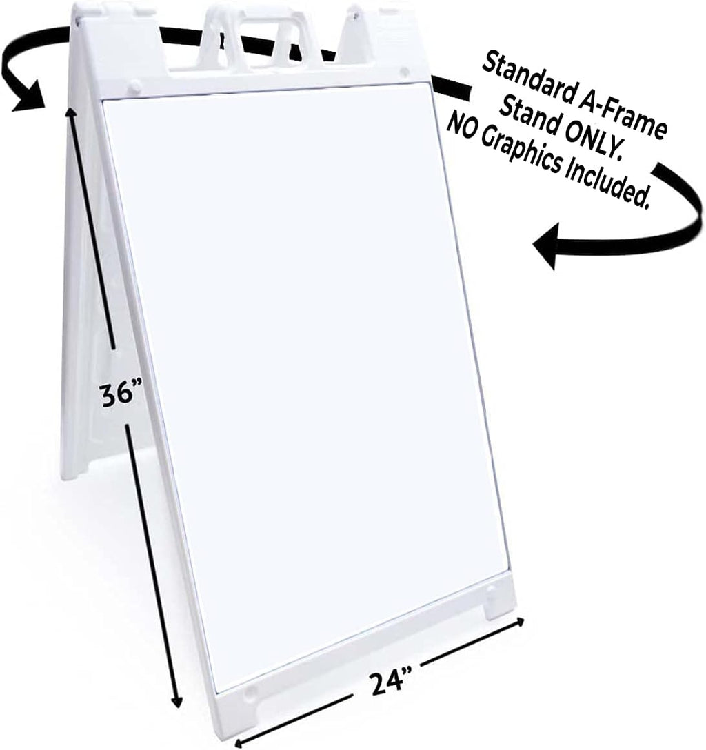 (24' X 36') Standard A-Frame Stand ONLY | Signicade | No Graphics Included