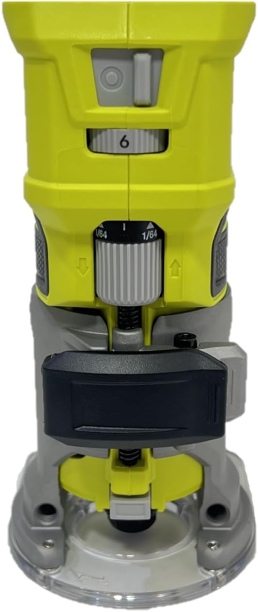 RYOBI ONEAND 18V Cordless Compact Fixed Base Router Tool ONLY with 24-Piece Router