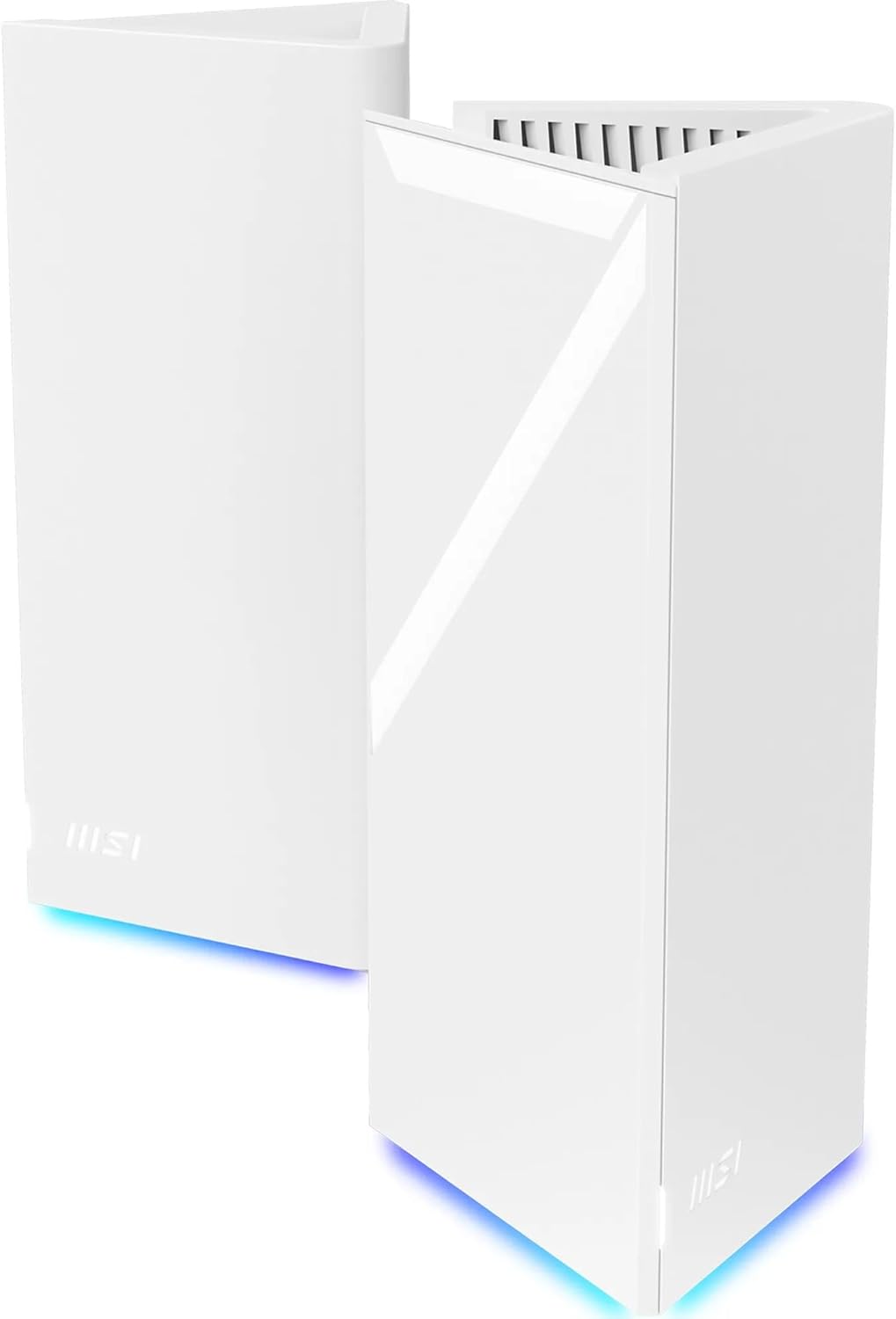 MSI Roamii BE Pro Mesh System - 2 Pack WiFi 7 BE11000Mbps Whole Home WiFi System, 2.5G Ports, Security and Parental Controls, VPN Supported