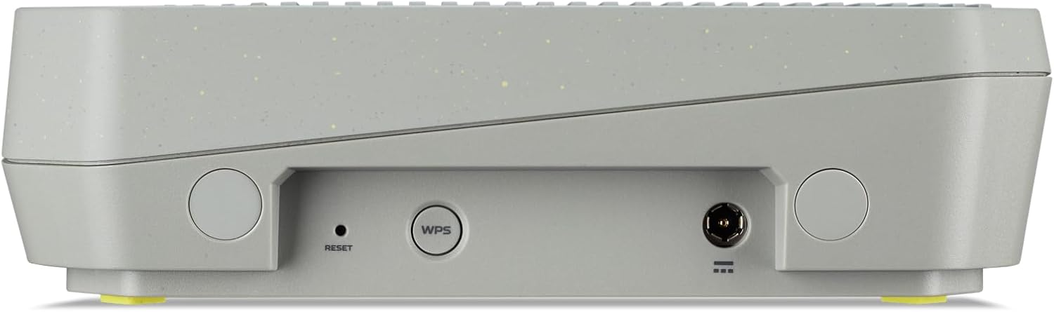 Acer Connect Vero W6m Wi-Fi 6E Mesh Router | Tri Band AXE7800 (2.4GHz/5GHz/6GHz) | Gigabit Speed (Up to 7.8Gbps) | Optimized Connectivity for PC or Console | 30% Post-Consumer Recycled
