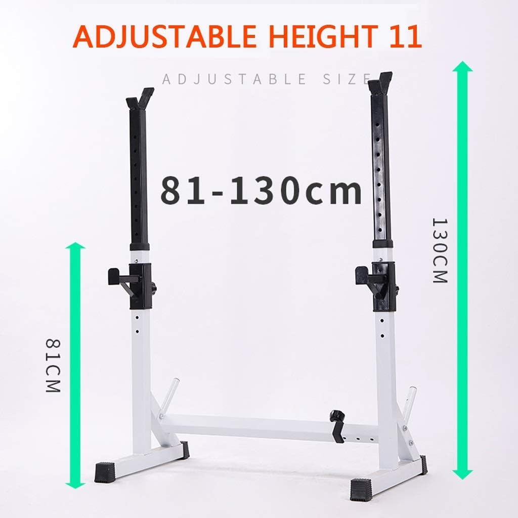 Dip Stands Bench Press Squat Rack Adjustable Weight Bench Squat Rack Barbell Set Fitness Equipment Bracket Men's Bell Rack Home Fitness Equipment Dumbbell Stool