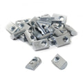 8020, 3923, 10 Series 1/4-20 Steel Roll in T-Nut with Ball Spring - T Slot Accessories for Aluminum Extrusion - 80/20 Hardware Nuts (1500)