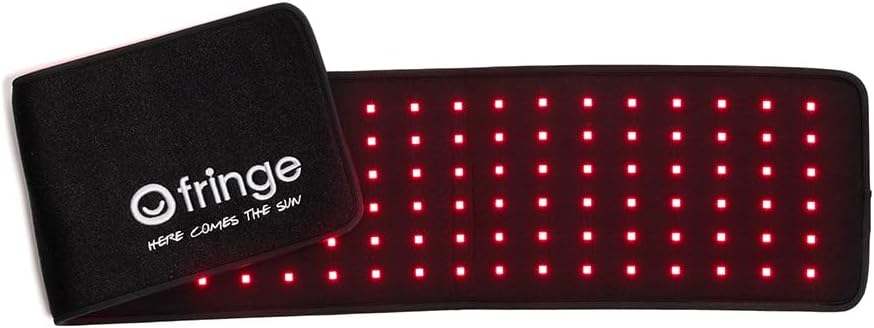 Fringe Red Light Long Wrap for Personal Wellness and Relaxation