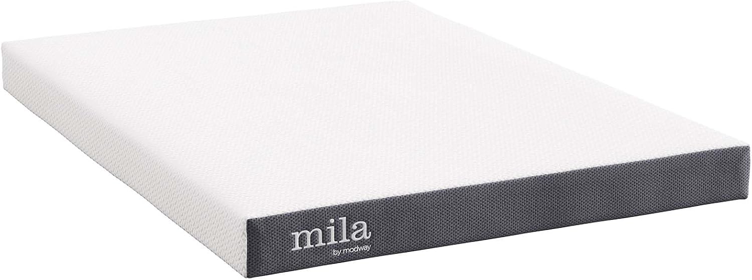Modway Mila Firm 6' Fiberglass Free Memory Foam Full Mattress