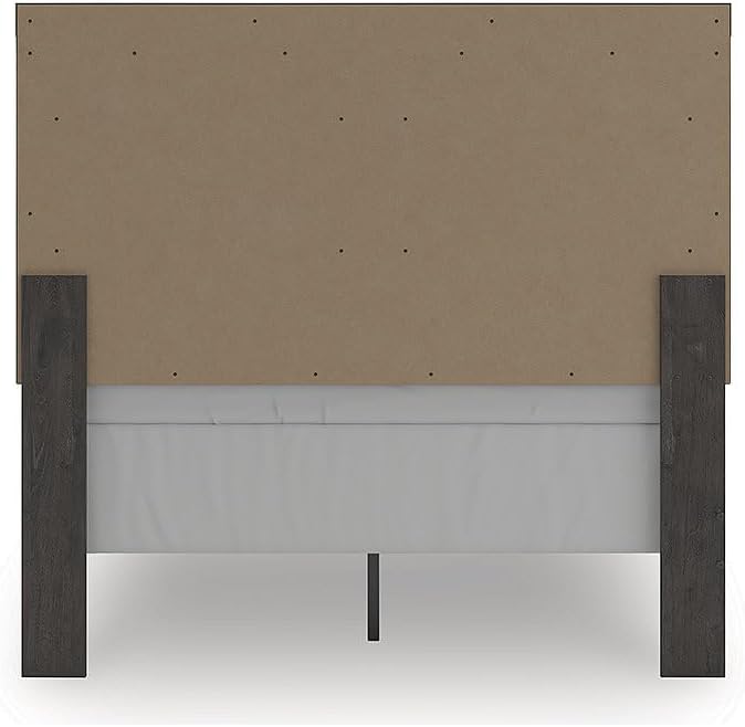 Signature Design by Ashley Prendonea Farmhouse Full Panel Bed, Foundation or Box Spring Needed, Gray