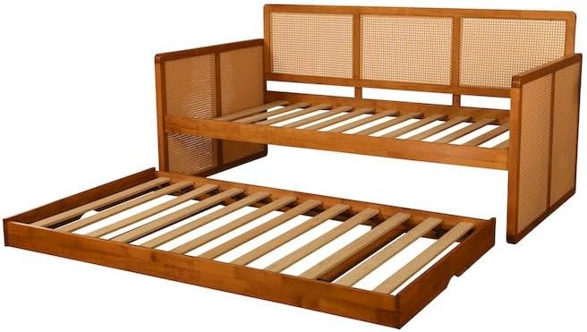 Kodiak Daybed with Mattress Included – 2 Twin Daybed or King Size Bed, Multi-Functional Day Bed for Living Room, Bedroom, or Guest Room
