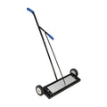 Vestil MPSR-24-B Magnetic Push Sweeper with Bended Handle 38 in. x 39 in. x 41 in. 50 Lb. Capacity Black