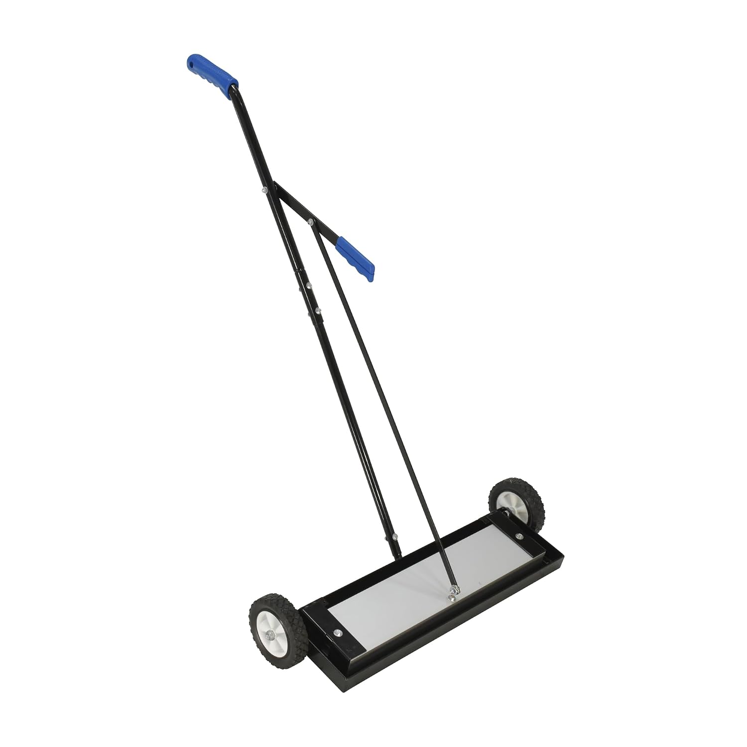 Vestil MPSR-24-B Magnetic Push Sweeper with Bended Handle 38 in. x 39 in. x 41 in. 50 Lb. Capacity Black