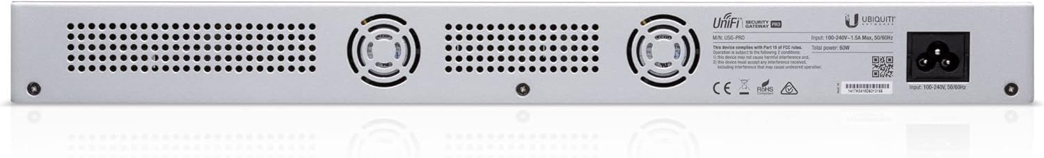 Ubiquiti Networks USG-PRO-4 Security Gateway Pro 4-Port Enterprise Router (Renewed)