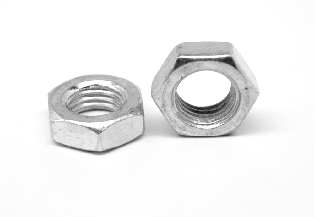 5/16'-18 Coarse Thread Hex Jam Nut Stainless Steel 18-8 Pk 3000