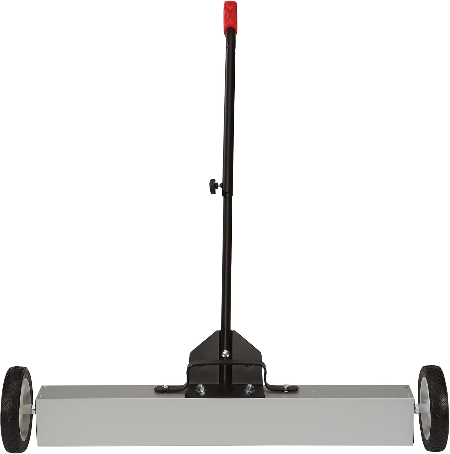 Klutch Telescopic Rolling Magnetic Sweeper, 30in.–44-1/2in. Handle, 50-Lb. Capacity