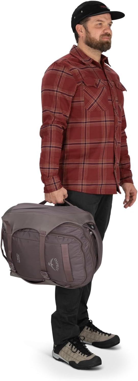 Osprey Sojourn Porter 30L Travel Backpack - Carry-On Compliant Luggage with StraightJacket Compression and Padded Laptop Sleeve - Durable Pack for International or Urban Travel, Black