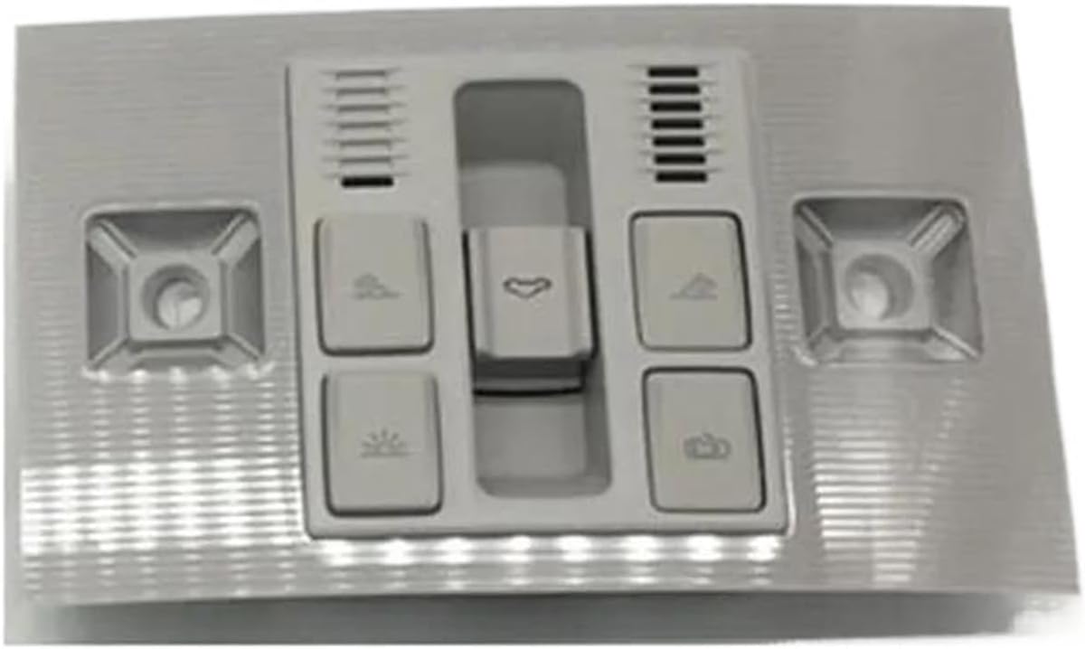 Reading Light Roof Ceiling Dome Lamp Inner Dome Light Sunroof Switch For Superb 2016-2017 Car Dome Reading Light(Grey 2)