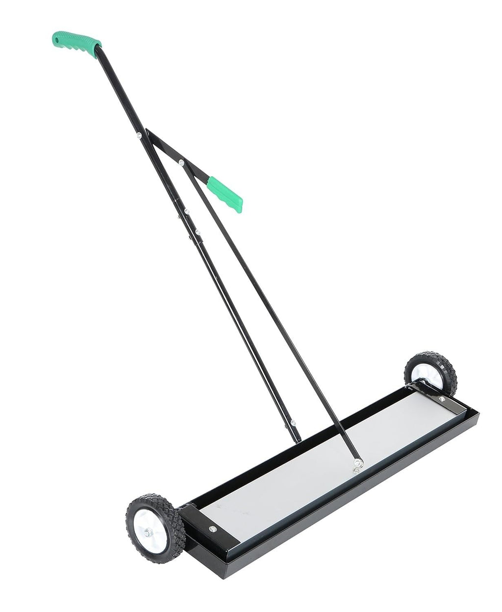 Vestil MPSR-36-B Magnetic Push Sweeper with Bended Handle 38 in. x 42 in. x 39 in. 70 Lb. Capacity Black