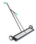 Vestil MPSR-36-B Magnetic Push Sweeper with Bended Handle 38 in. x 42 in. x 39 in. 70 Lb. Capacity Black