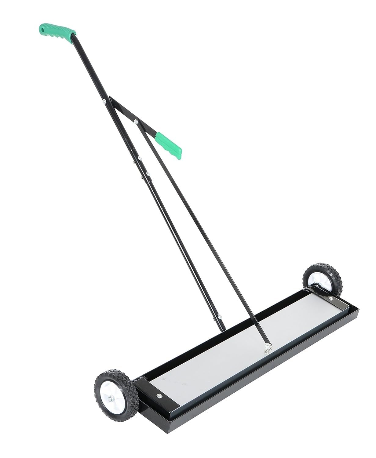Vestil MPSR-36-B Magnetic Push Sweeper with Bended Handle 38 in. x 42 in. x 39 in. 70 Lb. Capacity Black