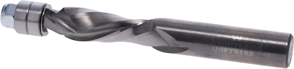 Whiteside Router Bits UDFT5152 Flush Trim Spiral Bit with Up/Down 1/2-Inch Cutting Diameter and 1-1/2-Inch Cutting Length