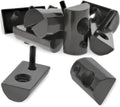 8020, 3283, 15 Series, 1/4-20 Steel Roll in T-Nut with Flex Handle - T Slot Accessories for T Slot 80/20 Aluminum Extrusion - Hardware Nuts (500 Pack)