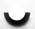 BayDe - Simple Luminaria LED Bedroom Bedside Wall Light 5W - Colorful Бра Design Livingroom Aisle Corridor Study Wall Lamp, Wall Lamps, Cool White(5500-7000K), Black, zq-1103