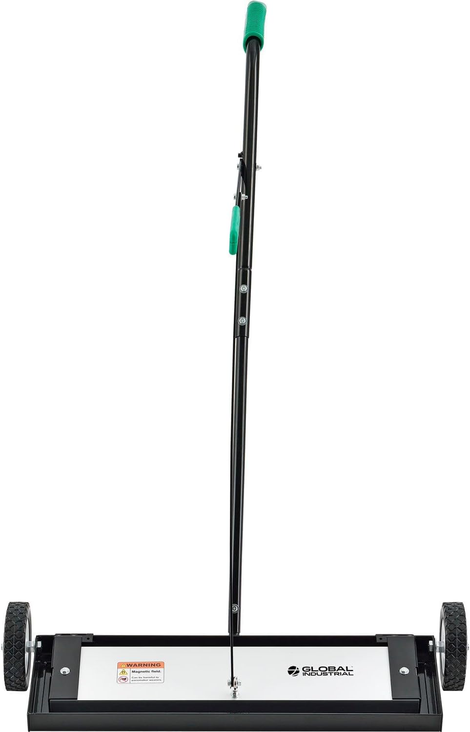 Global Industrial 24'W Heavy Duty Magnetic Sweeper With Release Lever