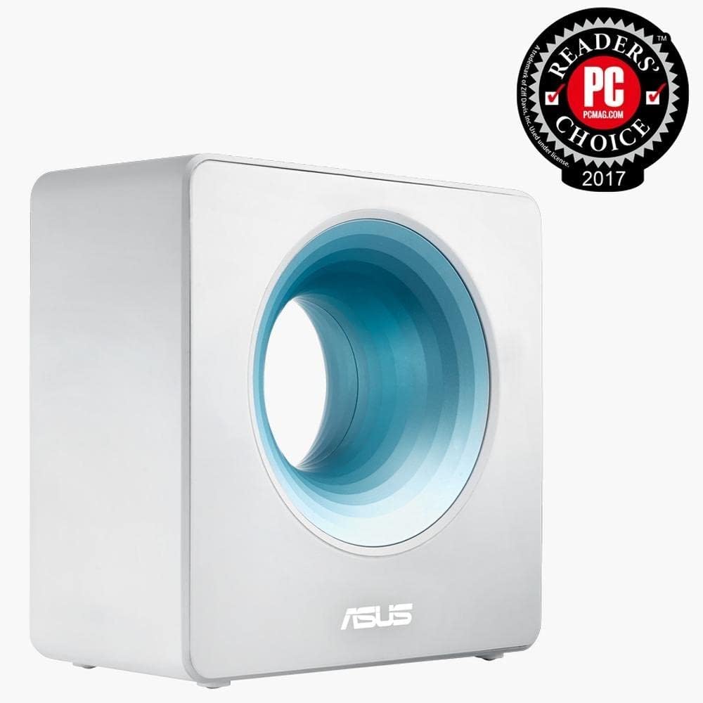 ASUS AC2600 WiFi Router (Blue Cave) - Dual Band Gigabit Wireless Router, Featuring Intel WiFi Technology, Works with Alexa, AiMesh Compatible, Included Lifetime Internet Security, White