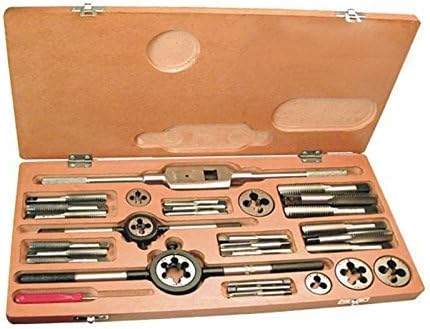 Tap and Dies Set 1/4 to 1' British Standard Whitworth- Boxed Complete Bsw