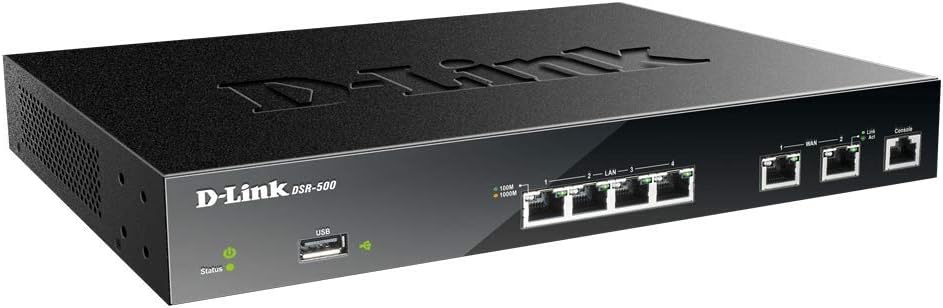 D-Link Systems Services Router 4 GIGABIT Ports