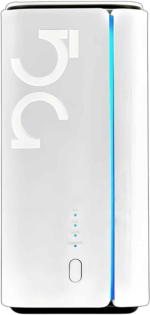 5G CPE Router with SIM Card Slot, 4.67Gbps High Speed Dual Band WiFi 6 Router for Home Indoor, Support for NSA SA (US Plug)