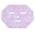 Rose Quartz Mask Cold Therapy Face Mask Reusable Jade Ice Sleeping Mask Beauty Skincare Massage Tool for Depuffing Anti-aging Dark Circles (Color : Pink Crystal)