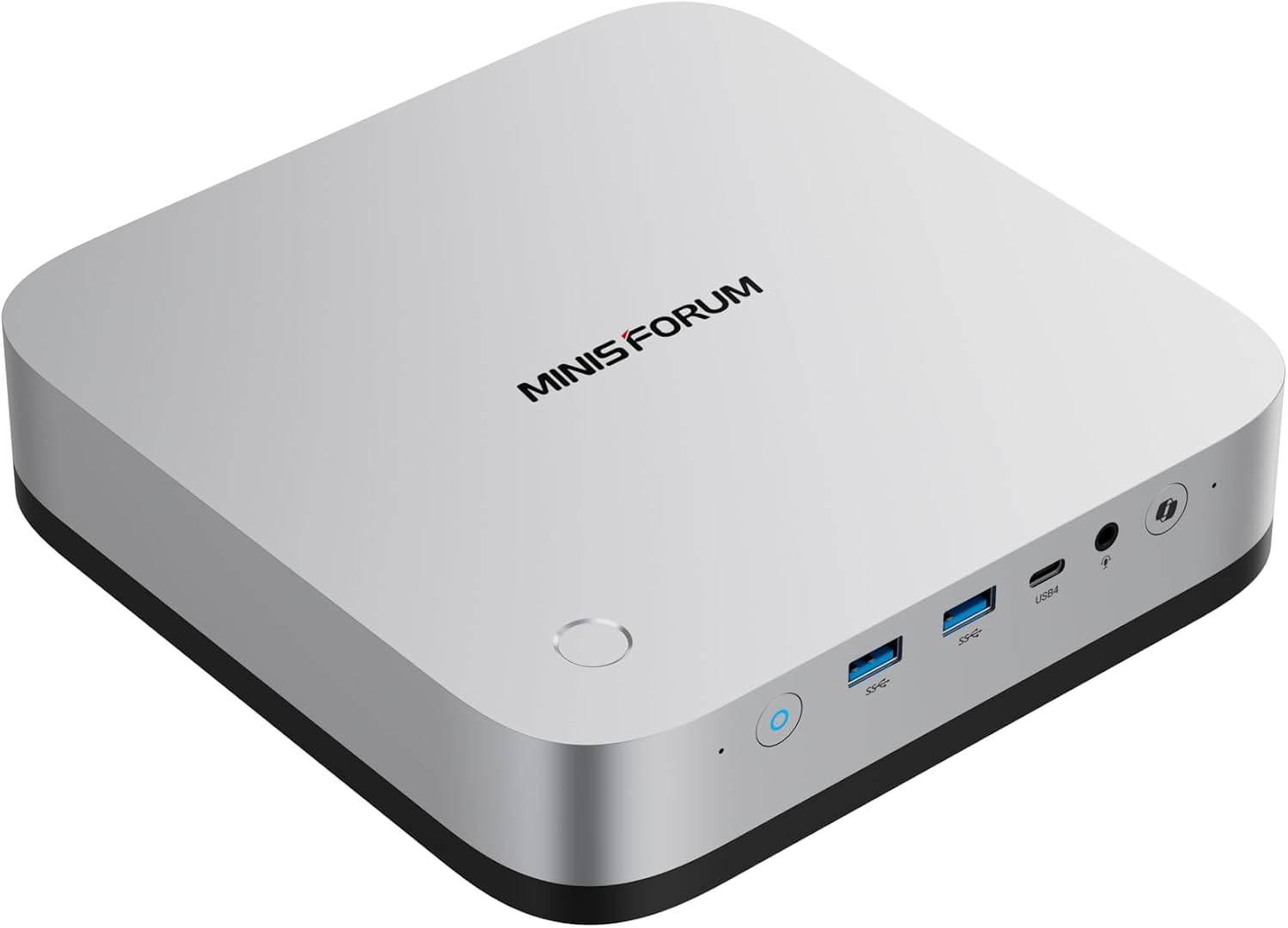 MINISFORUM X1 Pro 370 Mini PC with AMD Ryzen AI 9 HX370, Radeon 890M Graphics, Without Storage/OS, 2x5G RJ45 Port|WiFi7|BT5.4, HDMI/DP/2xUSB4 Video Output, Copilot Support AI Mini Computer