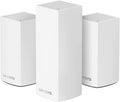 Linksys WHW0203 Velop Home Mesh Wi-Fi System Bundle (Dual/Tri-Band Combo) - Wi-Fi Router/Wi-Fi Extender for Whole-Home Mesh Network (3-Pack, White)