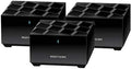 NETGEAR Nighthawk MK63S AX1800 Whole Home Mesh Wi-Fi 6 System with 1.8GBPS Speed, OFDMA Technology, and WPS Security Protocol (Black, 3-Pack, Renewed)