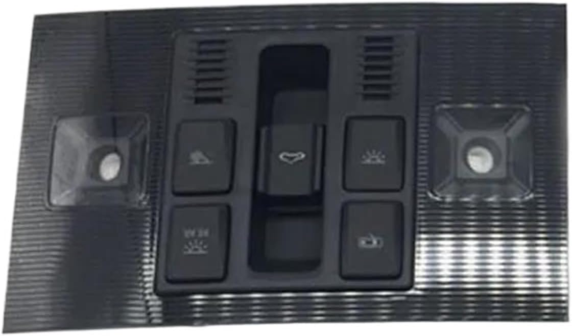 Reading Light Roof Ceiling Dome Lamp Inner Dome Light Sunroof Switch For Superb 2016-2017 Car Dome Reading Light(Black 2)