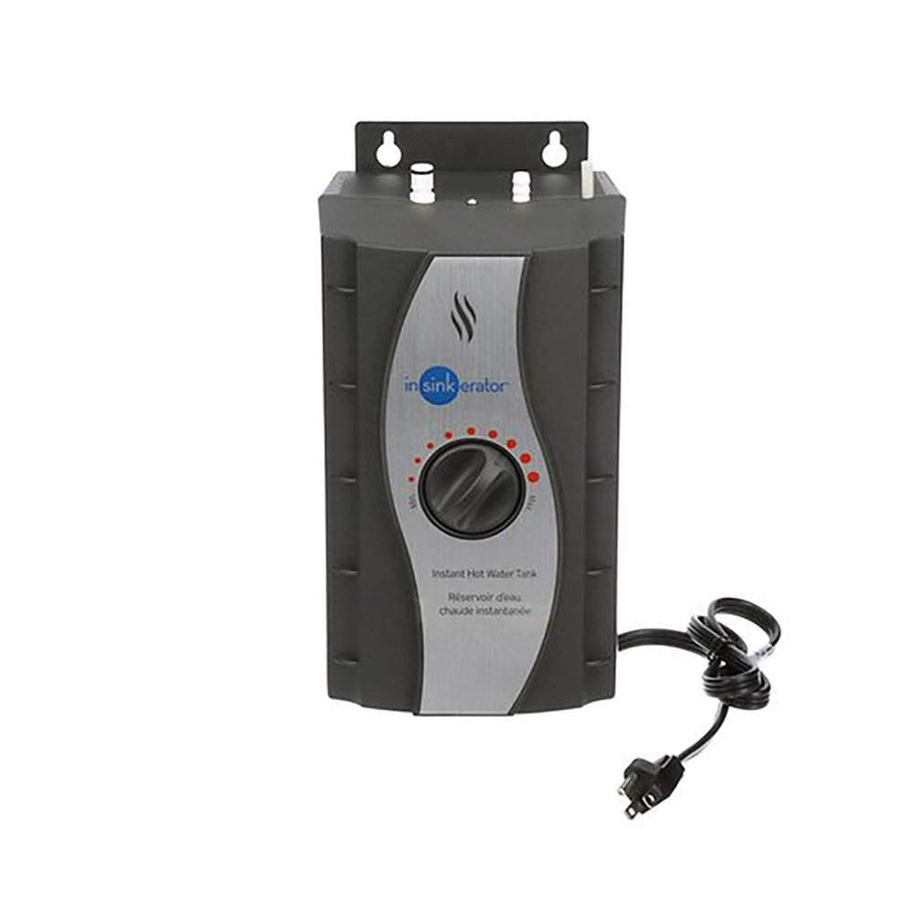 InSinkErator Instant Hot Water Tank with Filters F-1000S Filtration, 2/3 Gallon Stainless Steel Tank, HWT-F1000S