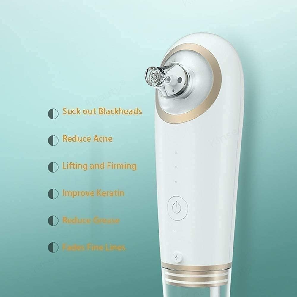 Electric Blackhead Vacuum Cleaner Extractor Tool Device Removal Suction Beauty for Women