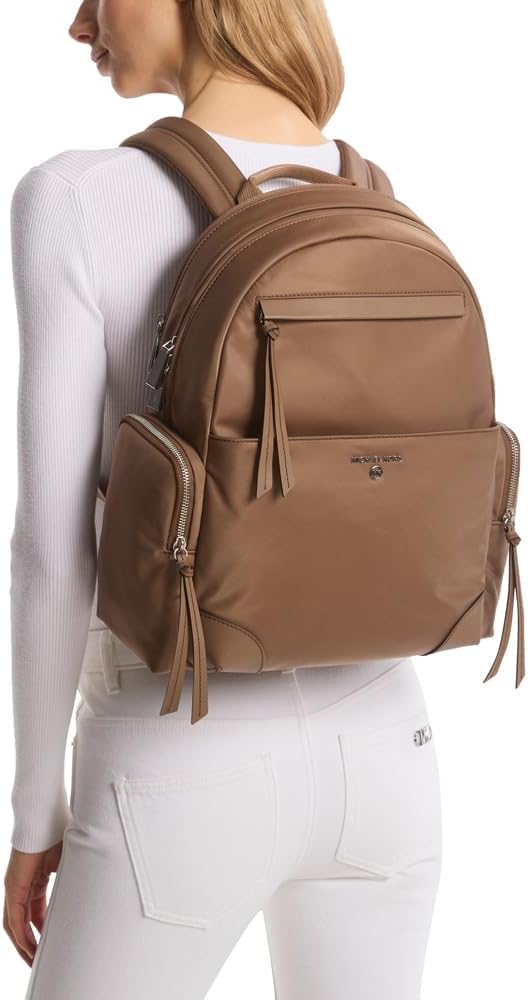 Michael Kors Prescott Large Backpack, Driftwood, One Size