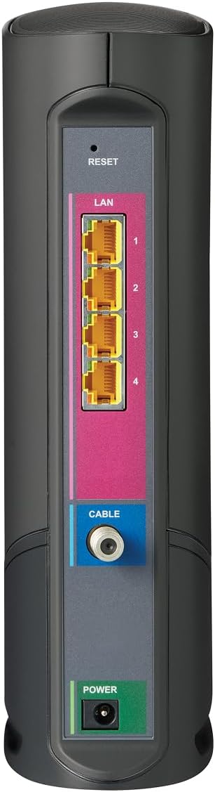 ARRIS (G34) - Cable Modem Router Combo - Fast DOCSIS 3.1 Gigabit WiFi 6 (AX3000), Approved for Comcast Xfinity, Cox, Spectrum & More, 1 Gbps Max Internet Speeds