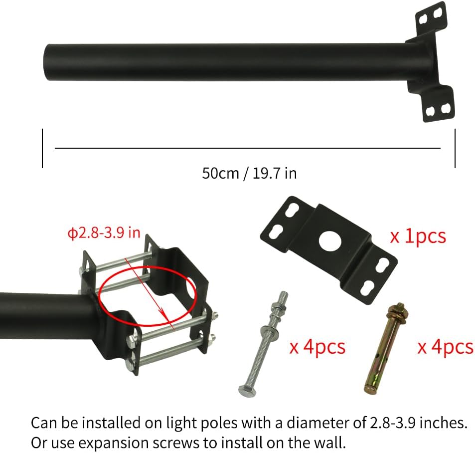 YQL Solar Street Light Large Commercial - Outdoor Heavy Duty Big Bright Waterproof high Powered 8000w