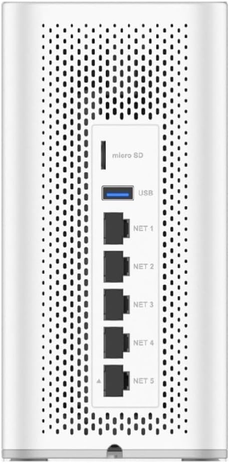 Grandstream Built-in IPPBX (10 Users, 4 Concurrent Calls) + Enterprise-Grade Firewall + VPN Router + 2 x 2.5 Gb, 5 x GigE Network Switch + WiFi 6 AP GCC6010W