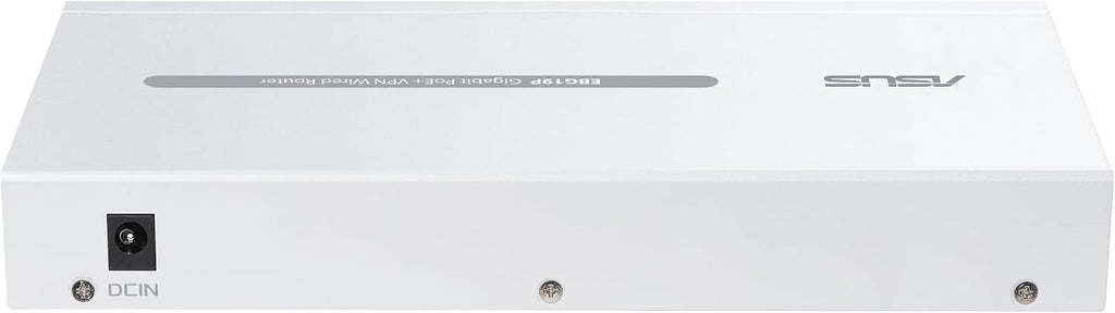 ASUS ExpertWiFi EBG19P Gigabit PoE+ VPN Wired Router, 8 PoE+ Ports, 123W, Up to 3 WAN ethernet Ports+ 1 USB WAN, Perfect for APs, Commercial-Grade Network Security, Easy Management ExpertWiFi app