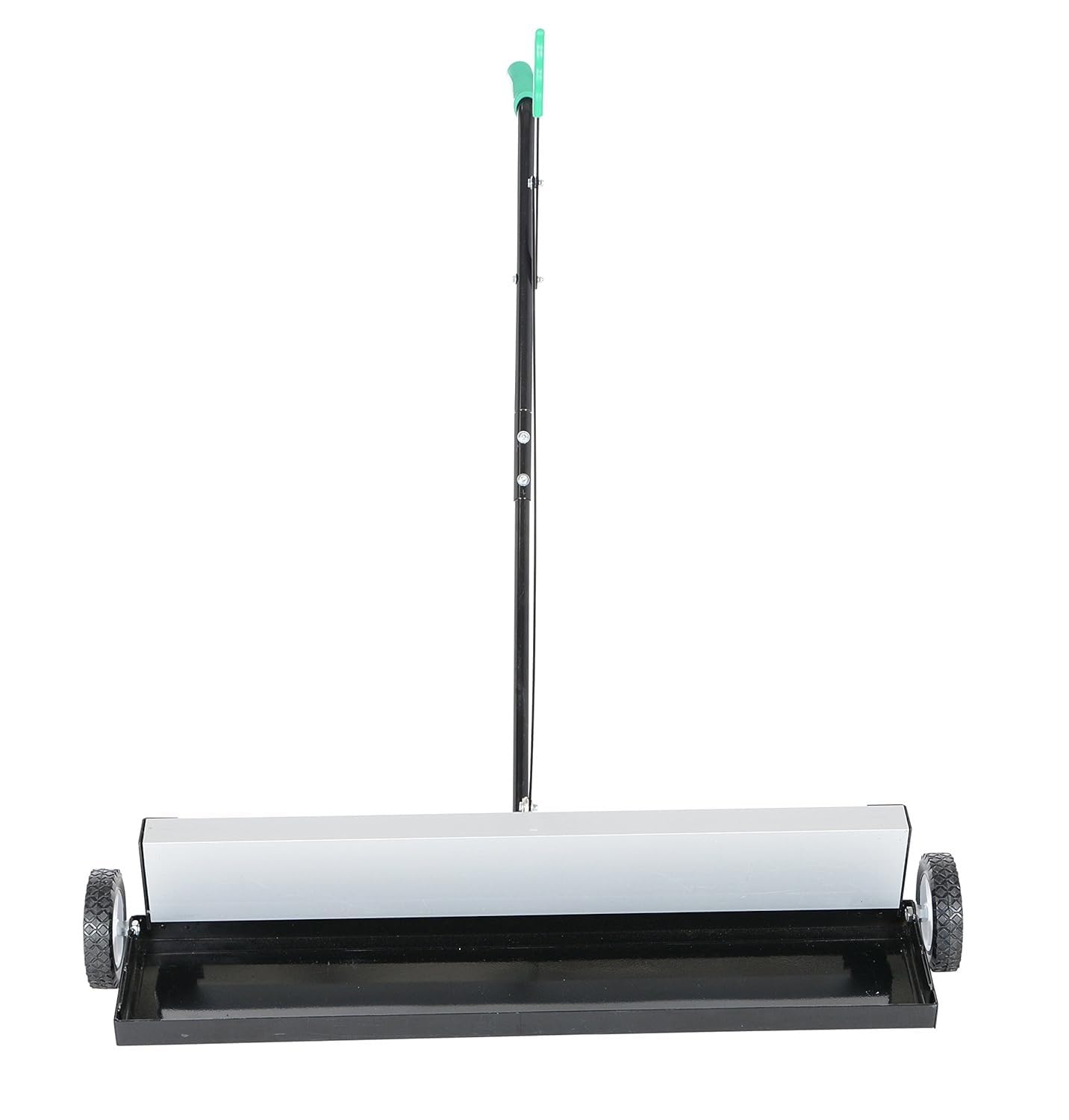 Vestil MPSR-36-B Magnetic Push Sweeper with Bended Handle 38 in. x 42 in. x 39 in. 70 Lb. Capacity Black