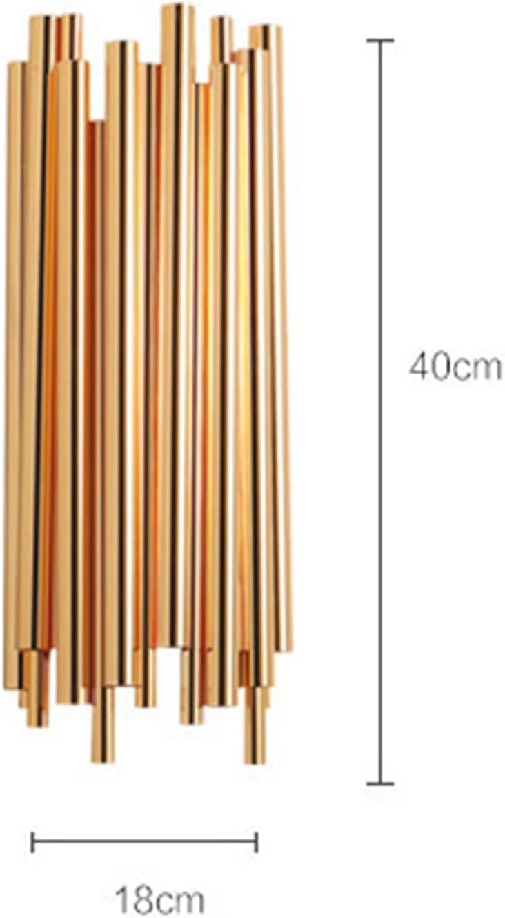 Modern Stainless Steel Chandelier Gold Round Tubes Lighting Luminaria Led,Chandeliers