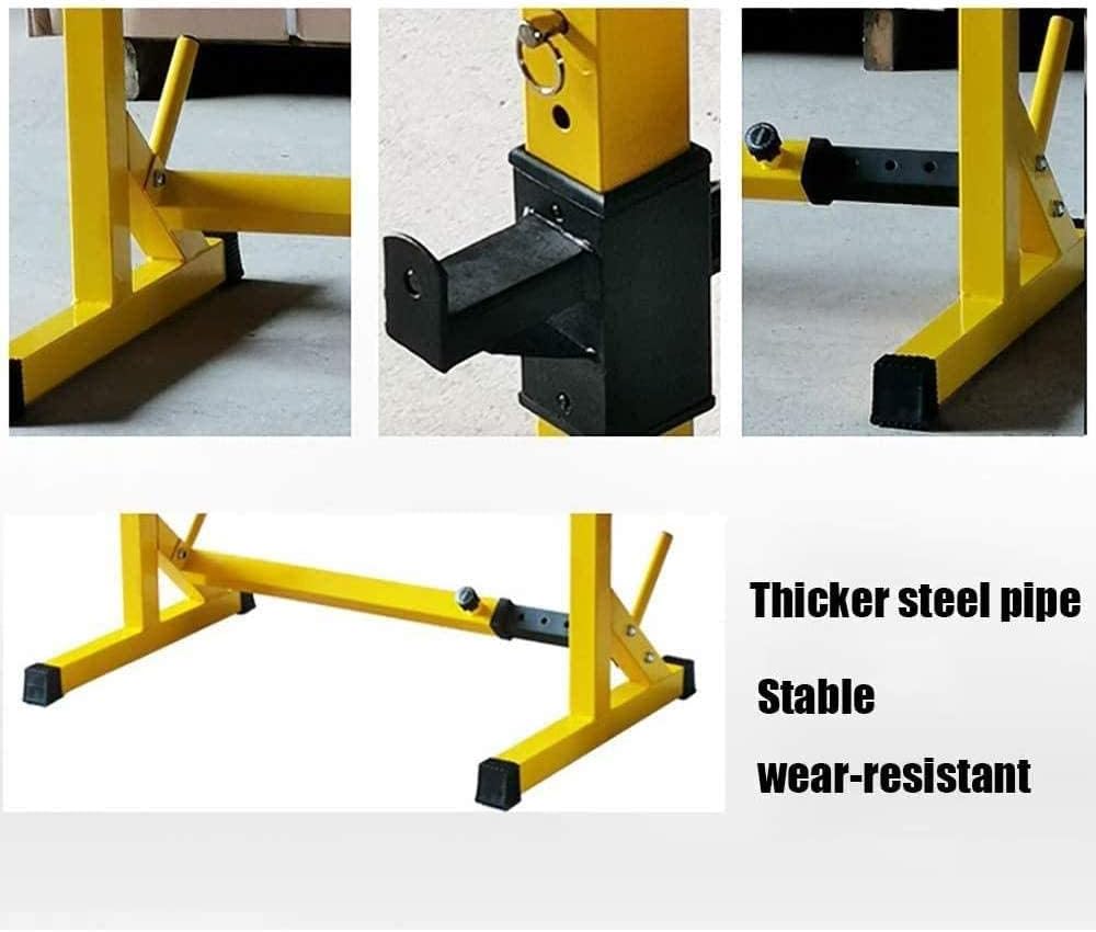 Adjustable Squat Rack Weight Table Home Bench Press Weight Bench Barbell Rack Fitness Exercise Set Bench Press Dumbbell Rack