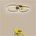 Modern Painted Circle Led Ceiling Chandelier Living Room Ring Mounted Ceiling Lights Acrylic Nordic Ceiling Lamp Led Luminarias